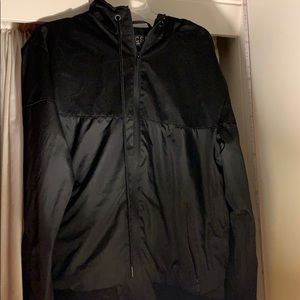 Champs Sports Black Windbreaker
